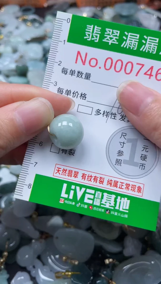 颈饰未镶嵌翡翠7469