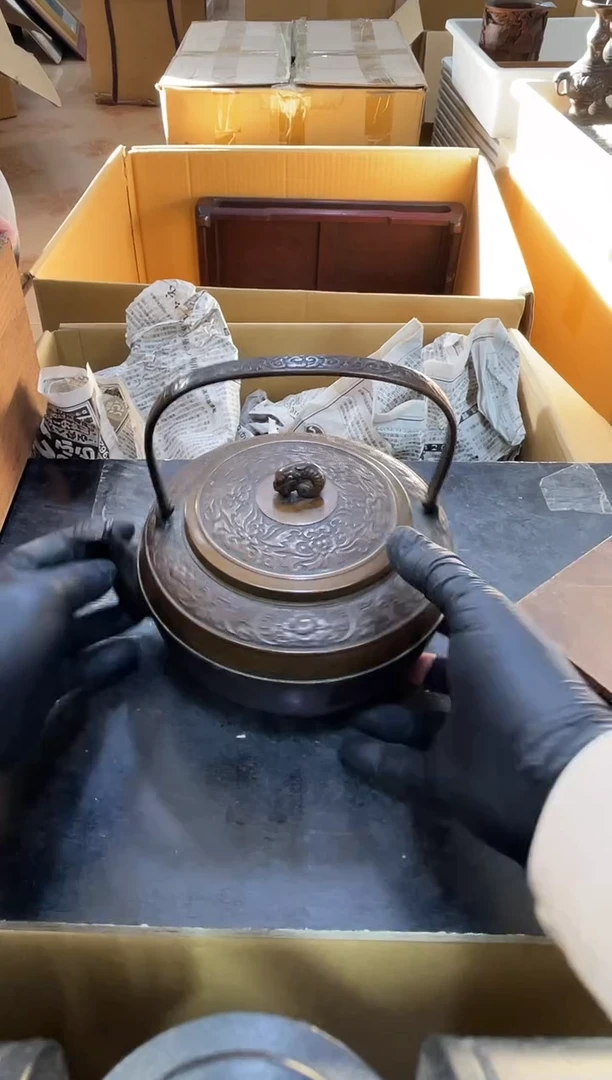 如图所示 阁集工艺品