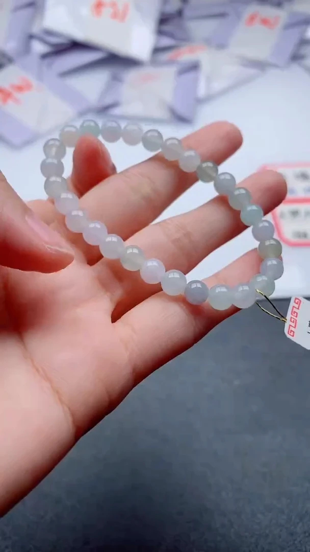 未镶嵌手串翡翠多样性发其一