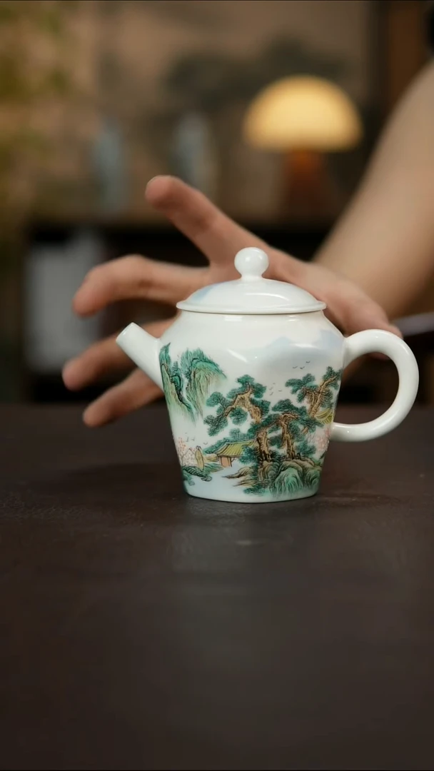 杯景德镇陶瓷杯碗柴烧多人