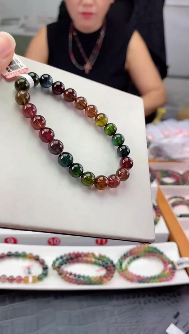 未镶嵌手串碧玺 多样性发一条