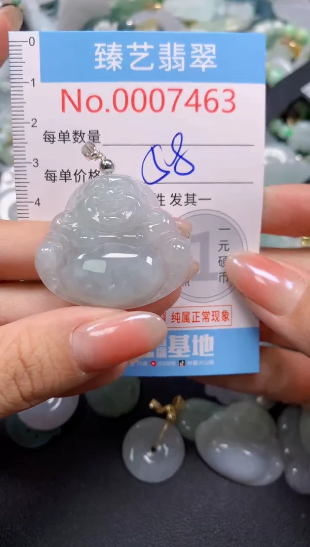 颈饰未镶嵌翡翠7463