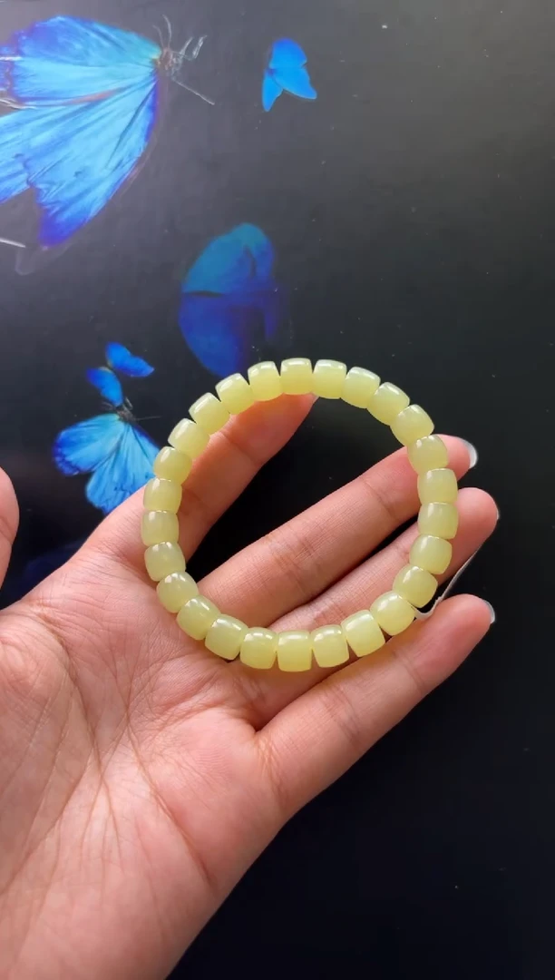 未镶嵌手串和田玉手串