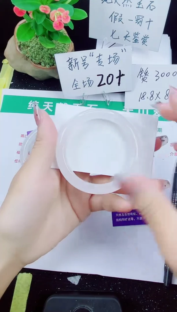 未镶嵌手镯石英质玉81-52/53
