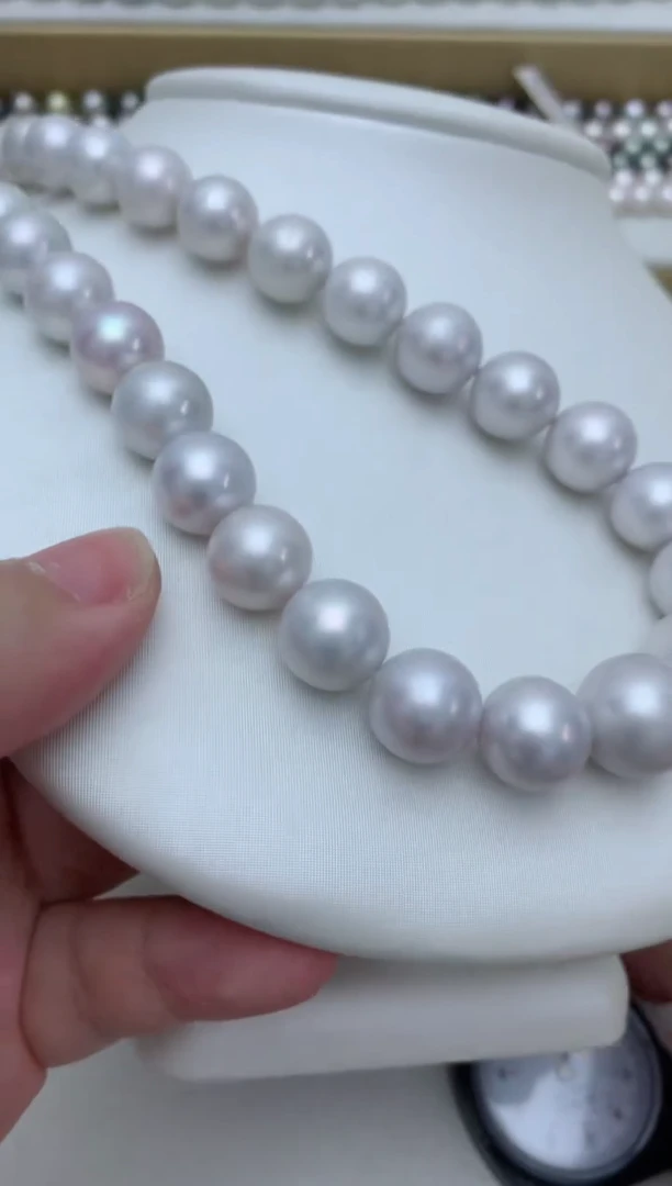 淡水珍珠未镶嵌项链e6