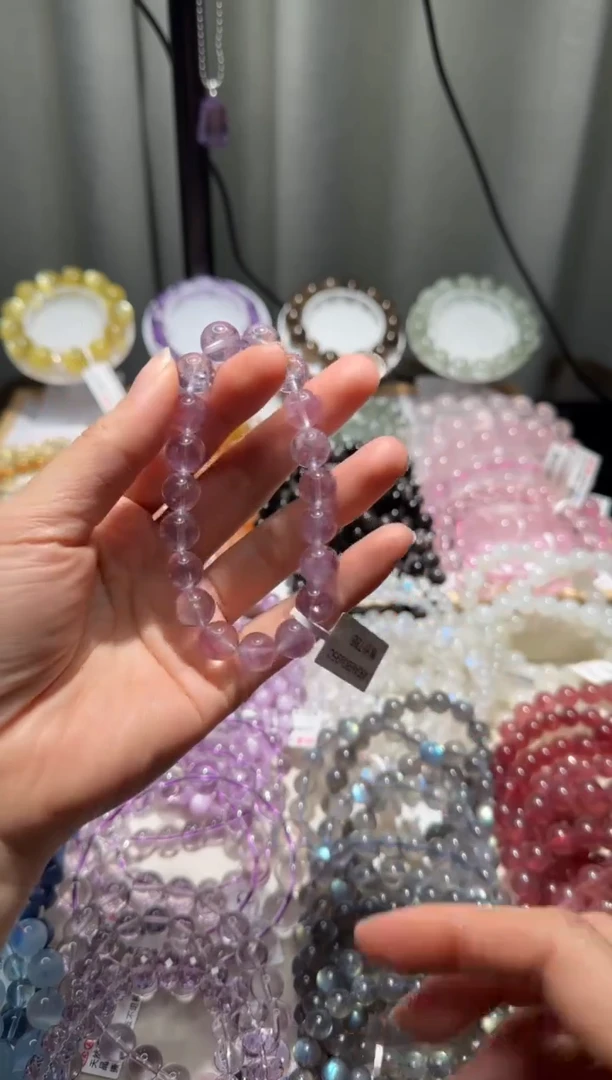 【闪购商品】紫晶手链未镶嵌紫水晶10mm