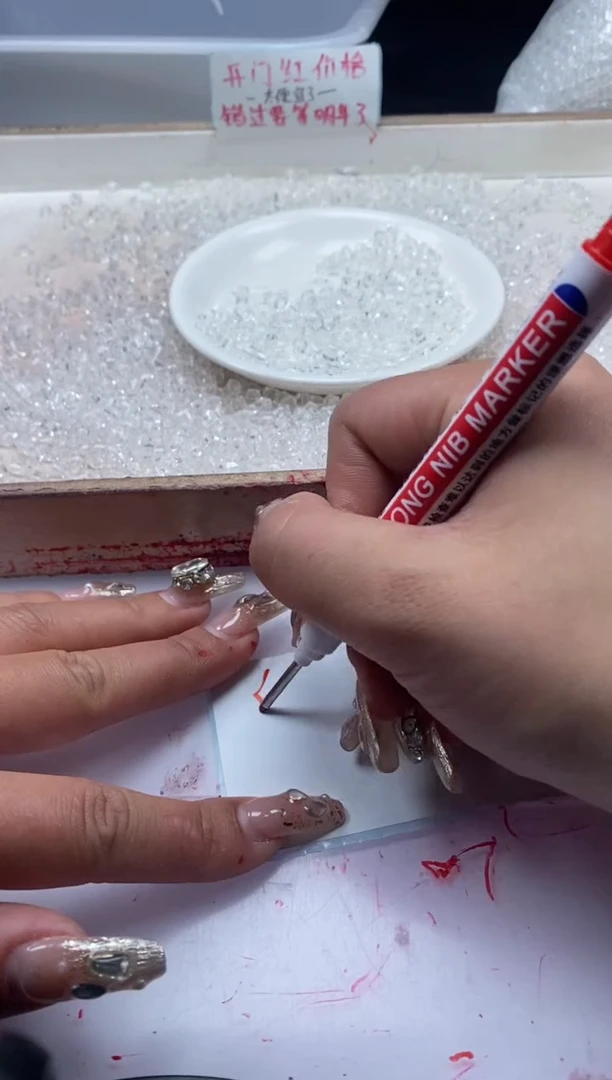 【闪购商品】水晶颈饰未镶嵌w2174白水晶小方块4*4mm*50颗