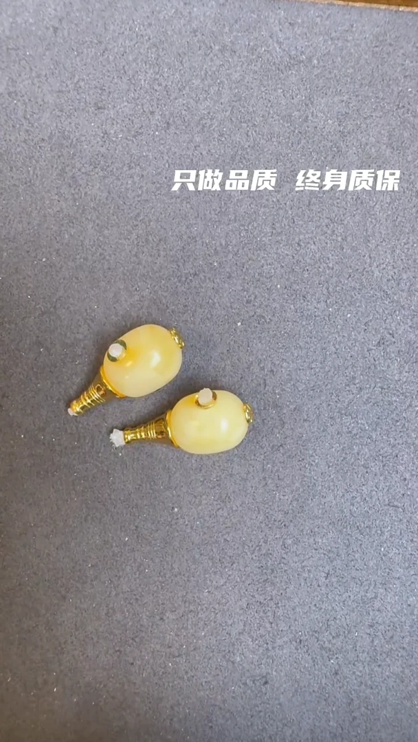 吊坠柏香籽/百香籽保真纯X蜡三通