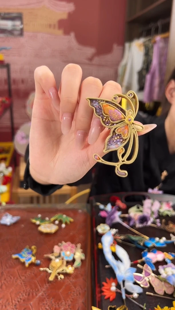 【闪购商品】刺绣苏绣世家非遗手工（胸针）