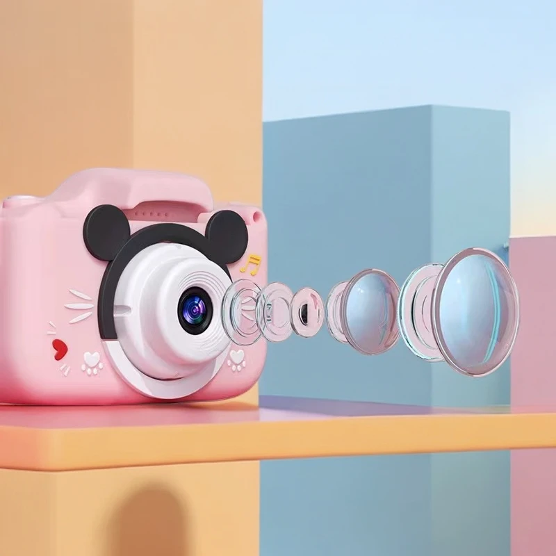 2025新款儿童精美礼物全新户外拍立得高清儿童保护防摔简约自拍