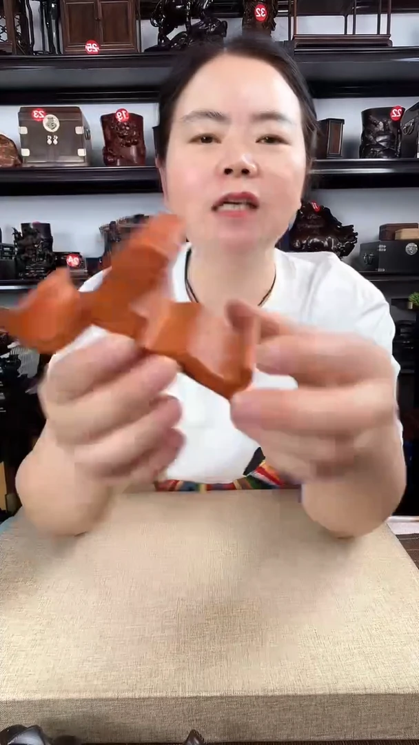 木美人鱼老李红木工艺品