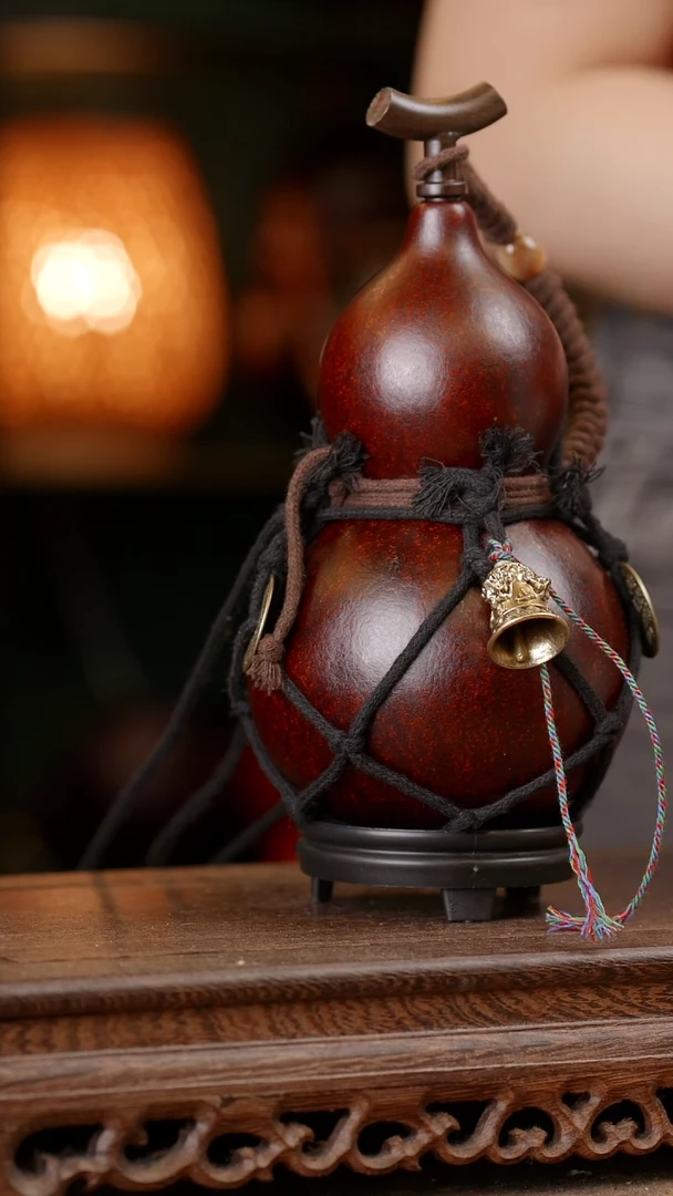 190号精品天然大漆酒葫芦一物一拍~