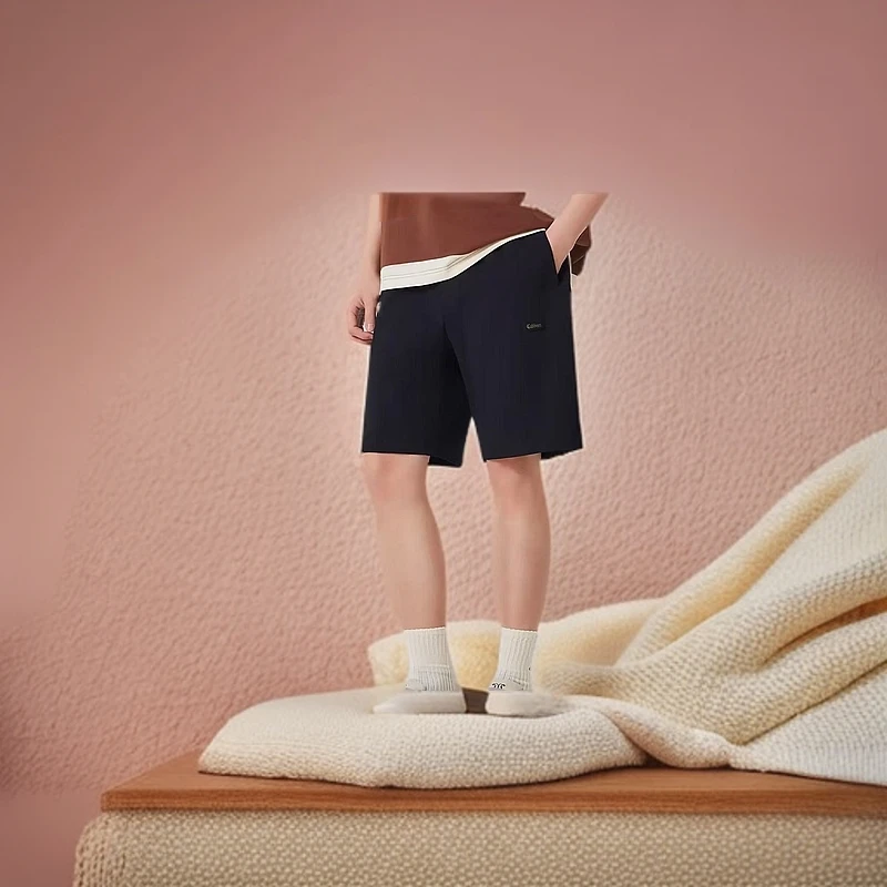 全新卡家黑色运动短裤！经典黑色设计，舒适透气