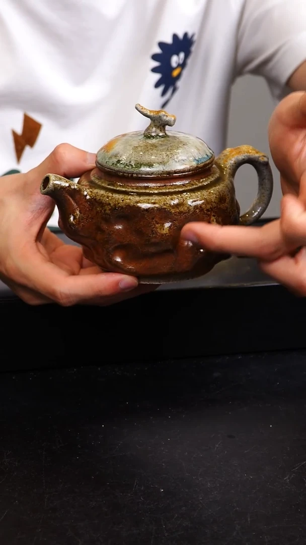 茶壶紫砂宜兴紫砂柴烧壶
