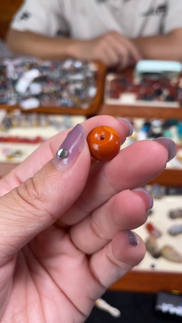 未镶嵌颈饰蜜蜡27蜜蜡墩墩珠