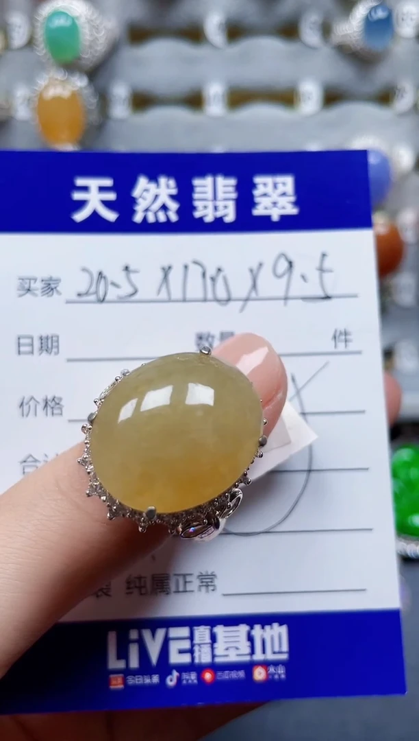 未镶嵌戒指翡翠134