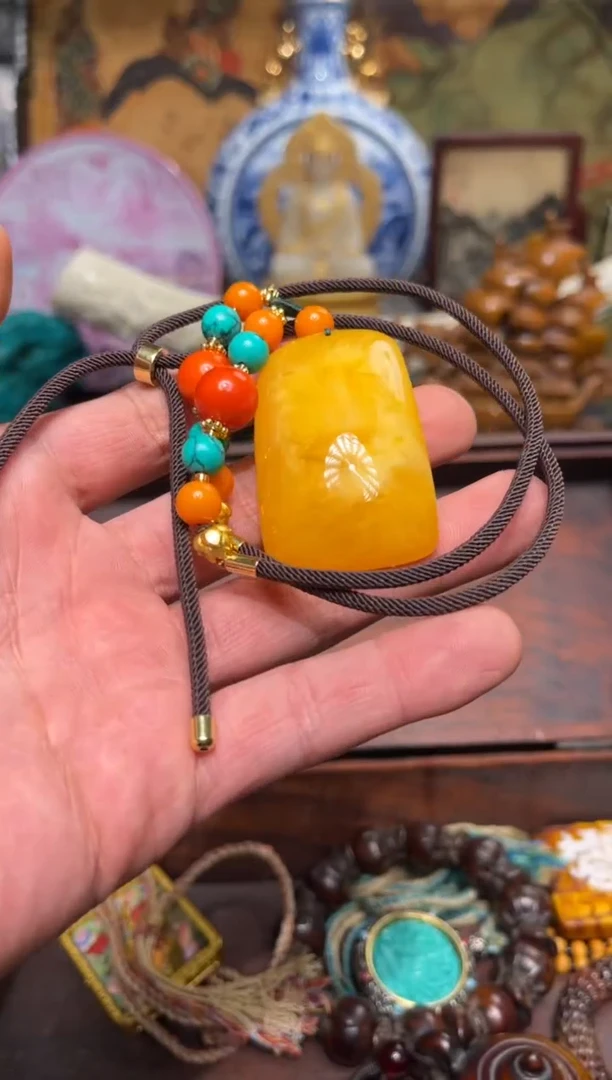 【闪购商品】蜜蜡颈饰未镶嵌25羊羊羊羊羊羊羊羊