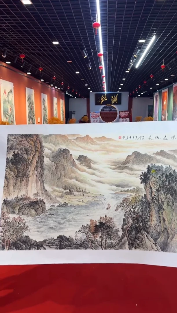国画周建真老师绘画作品（送印屏湖社书）29-34