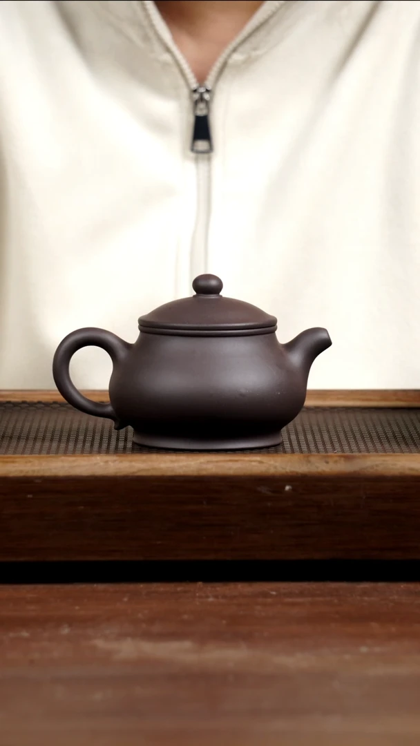 茶壶紫砂舅妈壶天青潘壶250CC