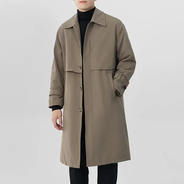 甄哥定制 男士休闲百搭石墨烯保暖风衣款棉衣