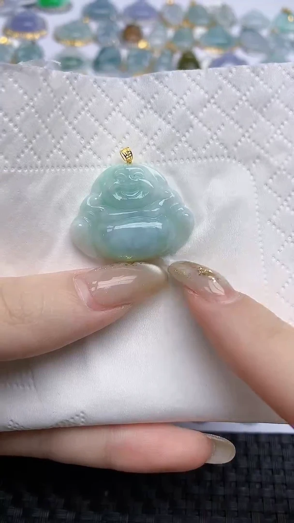 【闪购商品】翡翠颈饰未镶嵌天然A货翡翠