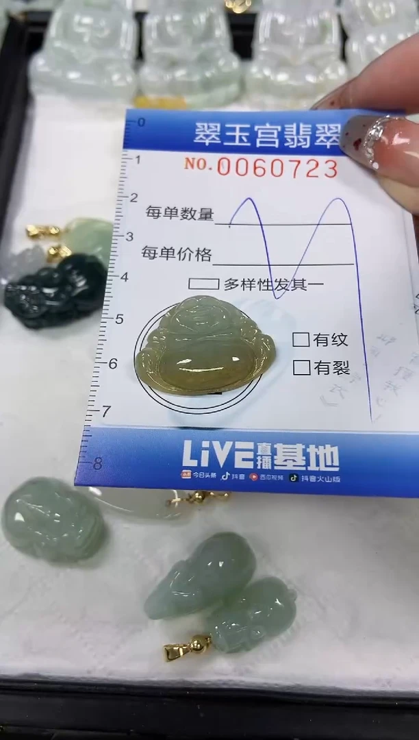 【闪购商品】翡翠颈饰未镶嵌闪购商品0060723