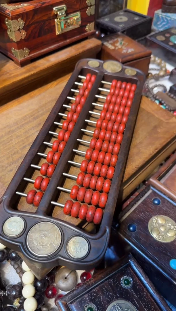 木算盘福利款红红红