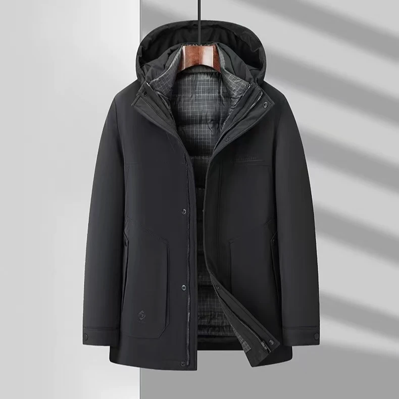 四合一男士冬季羽绒服
