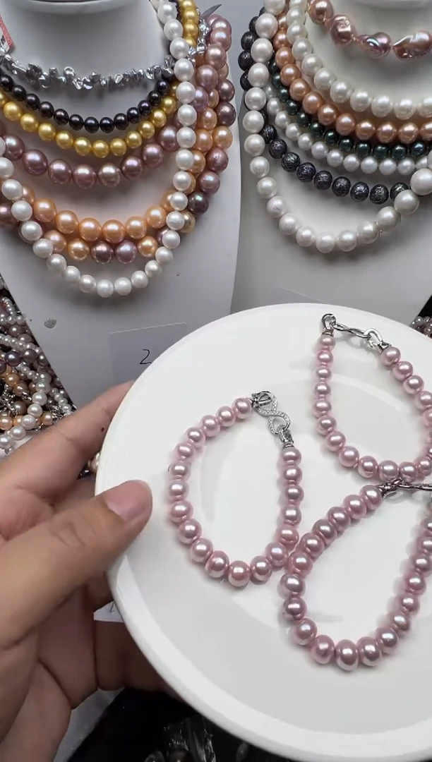 【闪购商品】淡水珍珠颈饰未镶嵌1