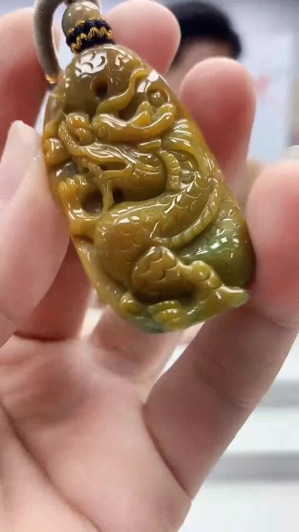 定制翡翠未镶嵌4917bb-毛货挂件55