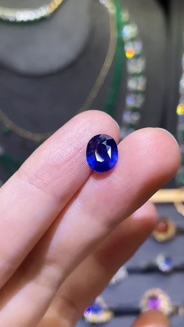 蓝宝石裸石未镶嵌 皇家蓝  1.85ct