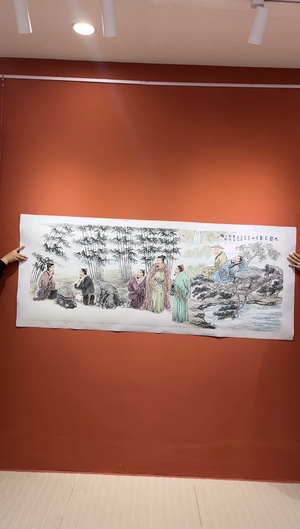 【闪购商品】国画郑乐华绘画手绘作品8-55