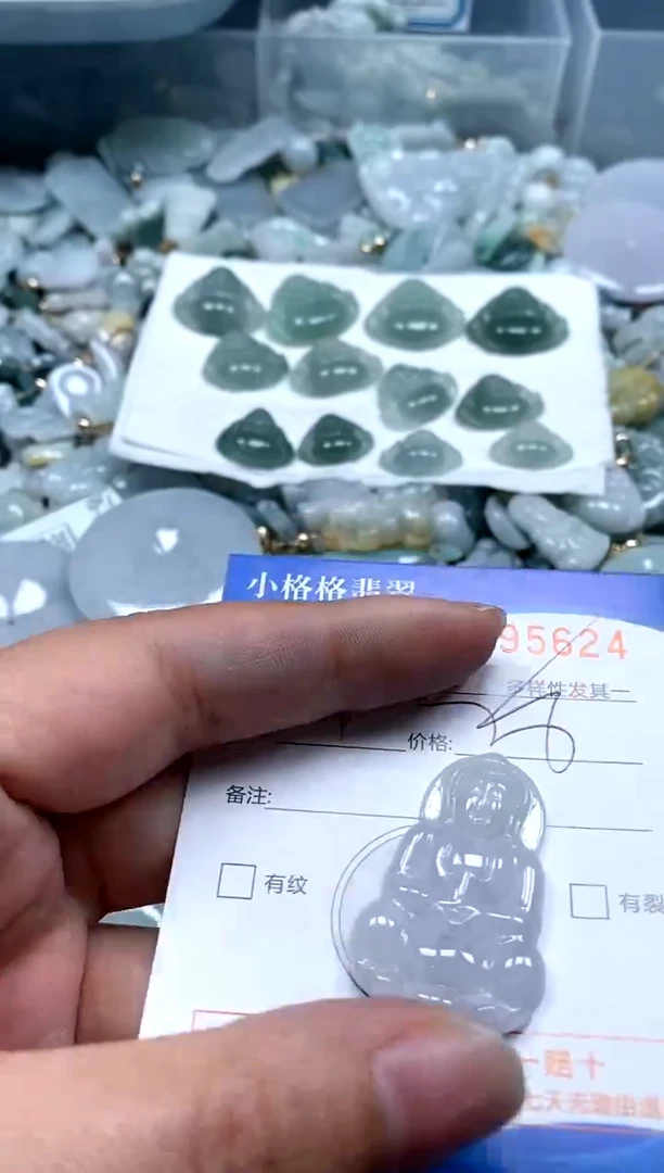 【闪购商品】翡翠颈饰未镶嵌闪购商品0195624