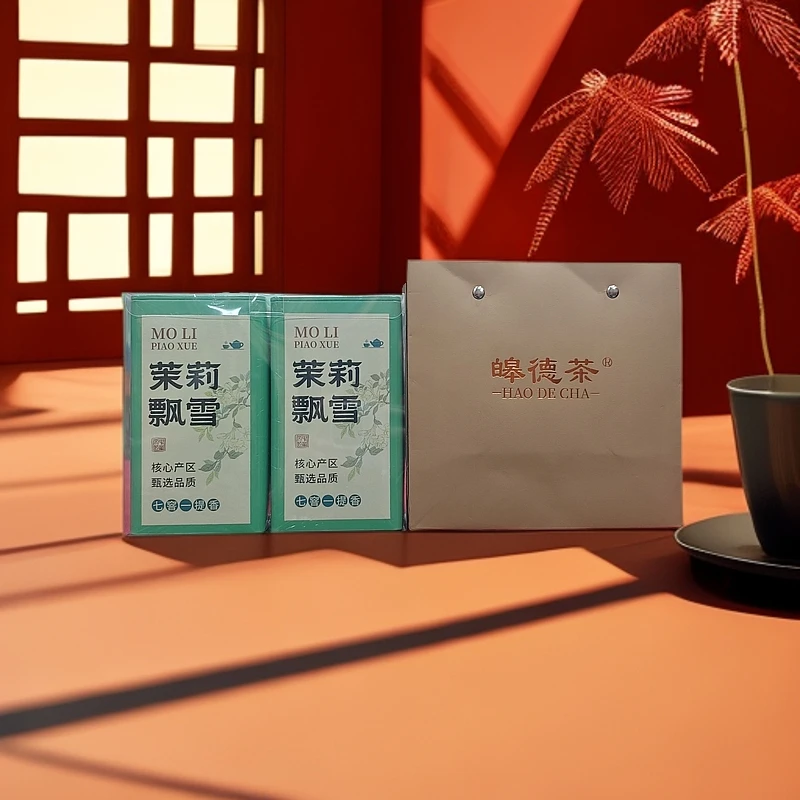 【皞德茶】七窨碧潭茉莉飘雪冷泡冷萃茉莉花茶