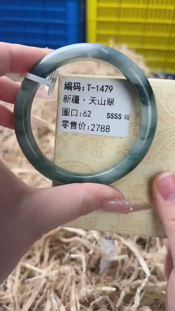 未镶嵌手镯石英质玉T-1479