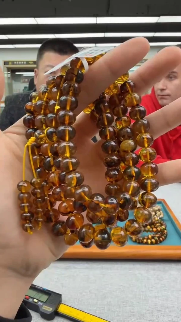 【闪购商品】琥珀颈饰未镶嵌501秒拍号