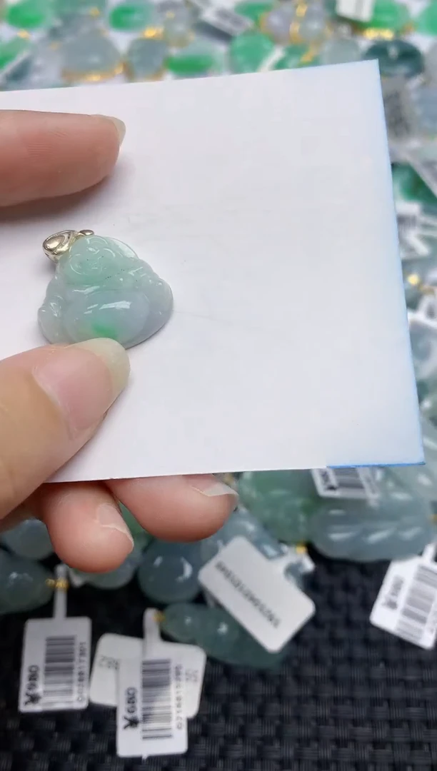 翡翠未镶嵌颈饰天然翡翠A货