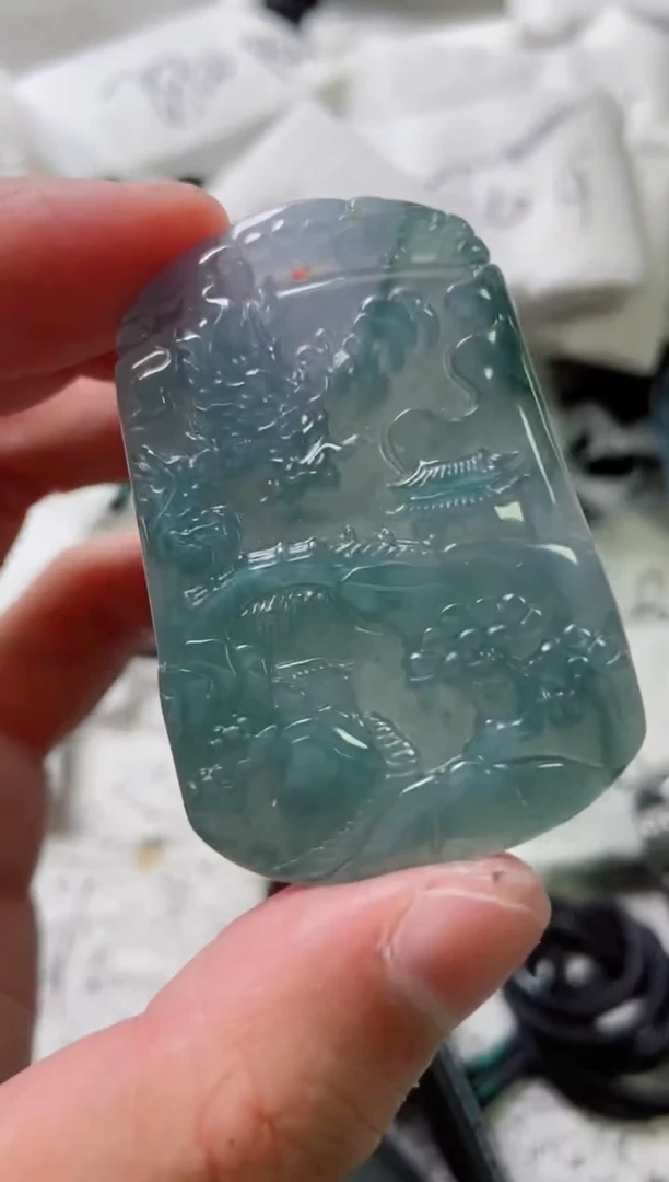 颈饰未镶嵌翡翠8