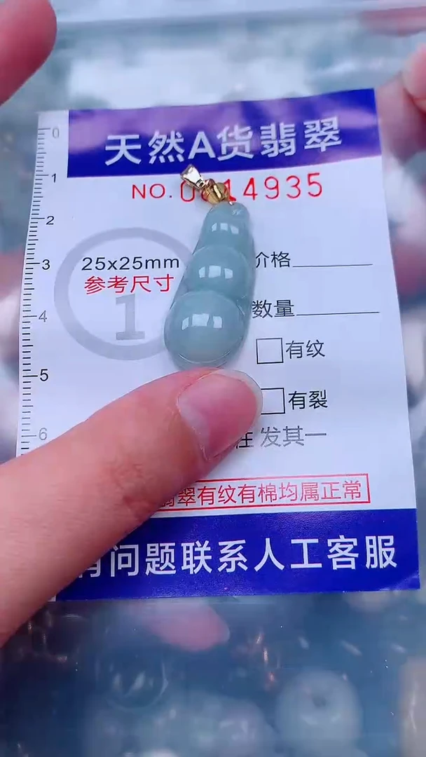 吊坠(不含链)未镶嵌翡翠1