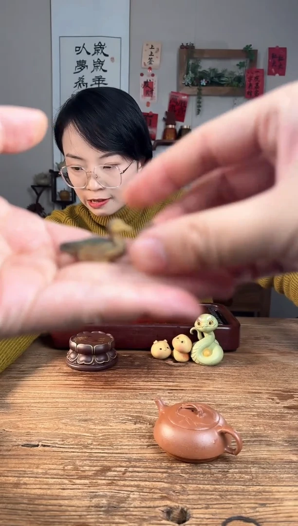 【闪购商品】   鸭先知   一对  茶宠