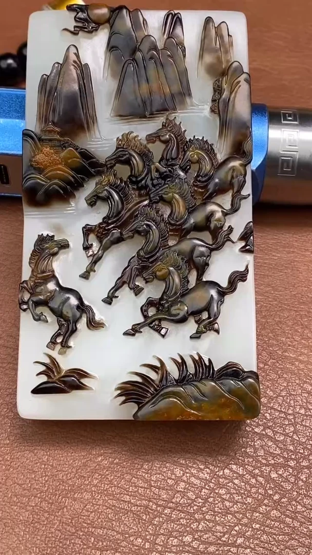 颈饰未镶嵌和田玉9*32131