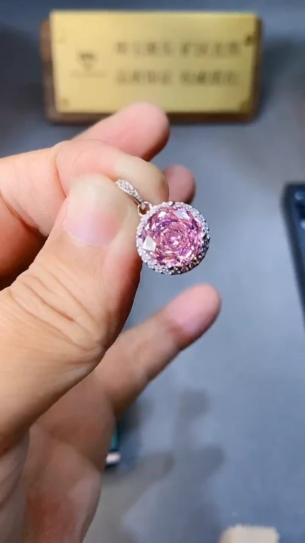 【闪购商品】水晶颈饰银S925镶嵌35444