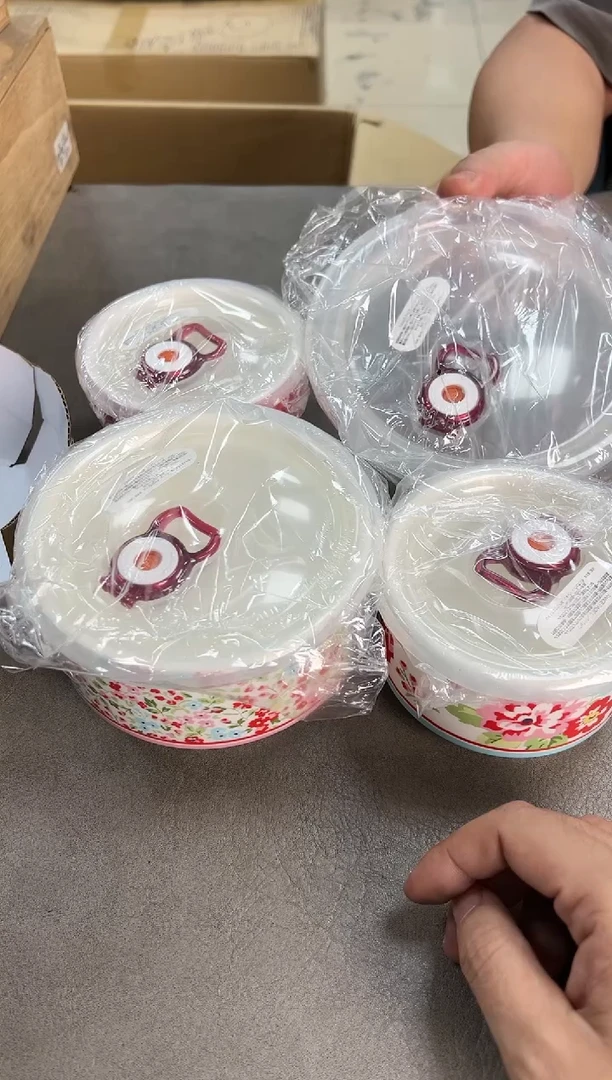 sango四只密封罐全新原盒