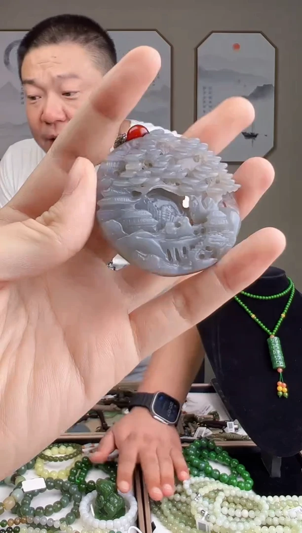 颈饰未镶嵌和田玉多样性发货 拍一单发一个