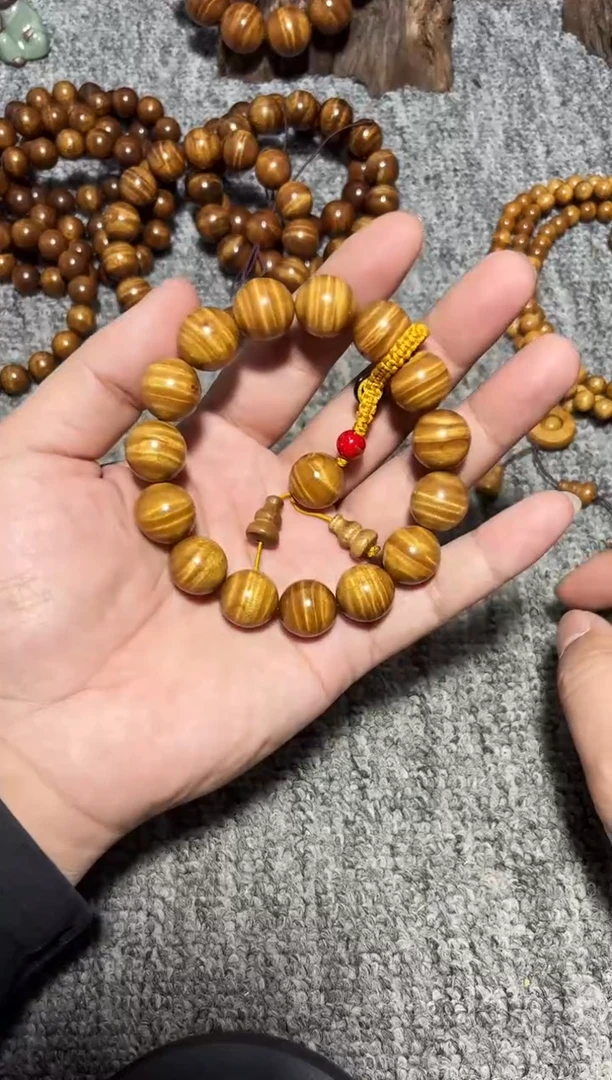 手串/手链楠木（金丝楠）枯木1.5满水波纹980