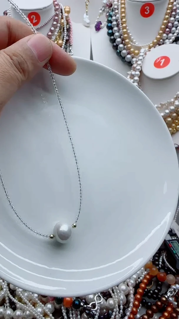 淡水珍珠未镶嵌颈饰1