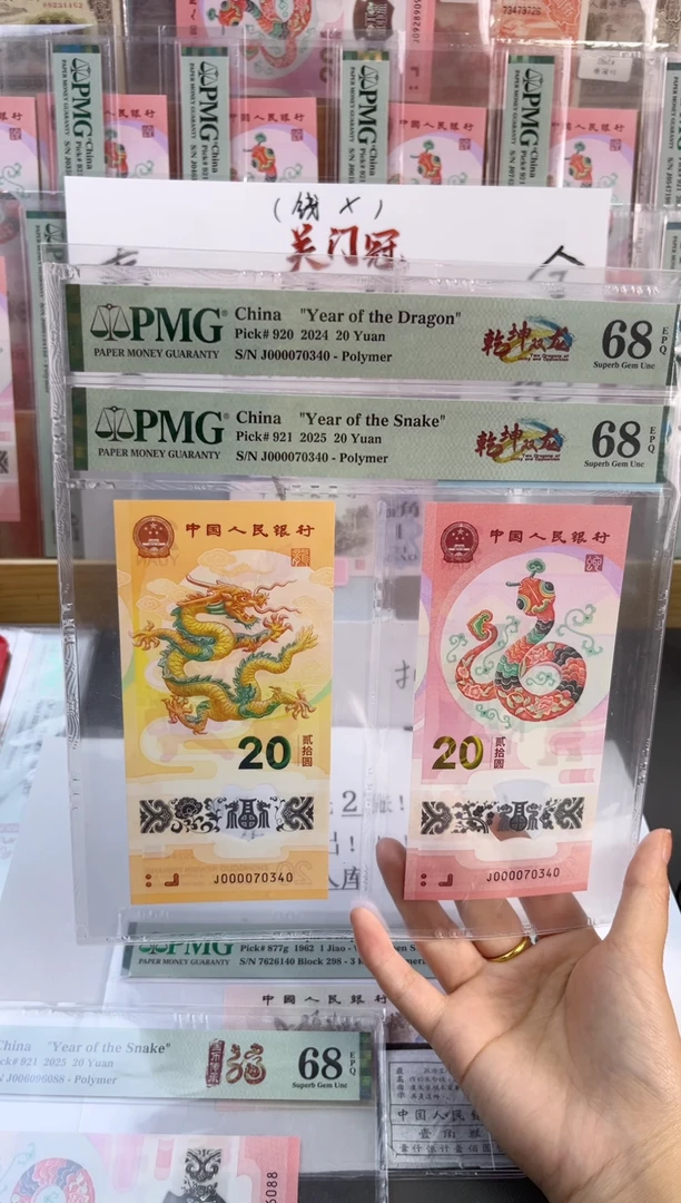 塑料乾坤双龙 J000070340 全68分 六龙珠