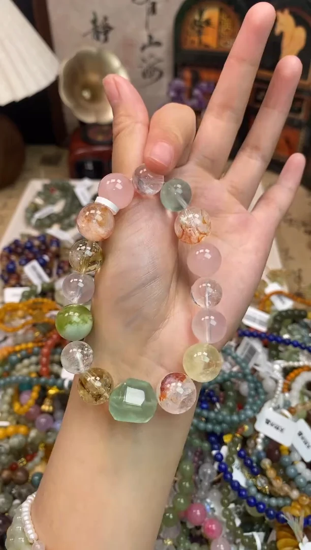 未镶嵌手链水晶360