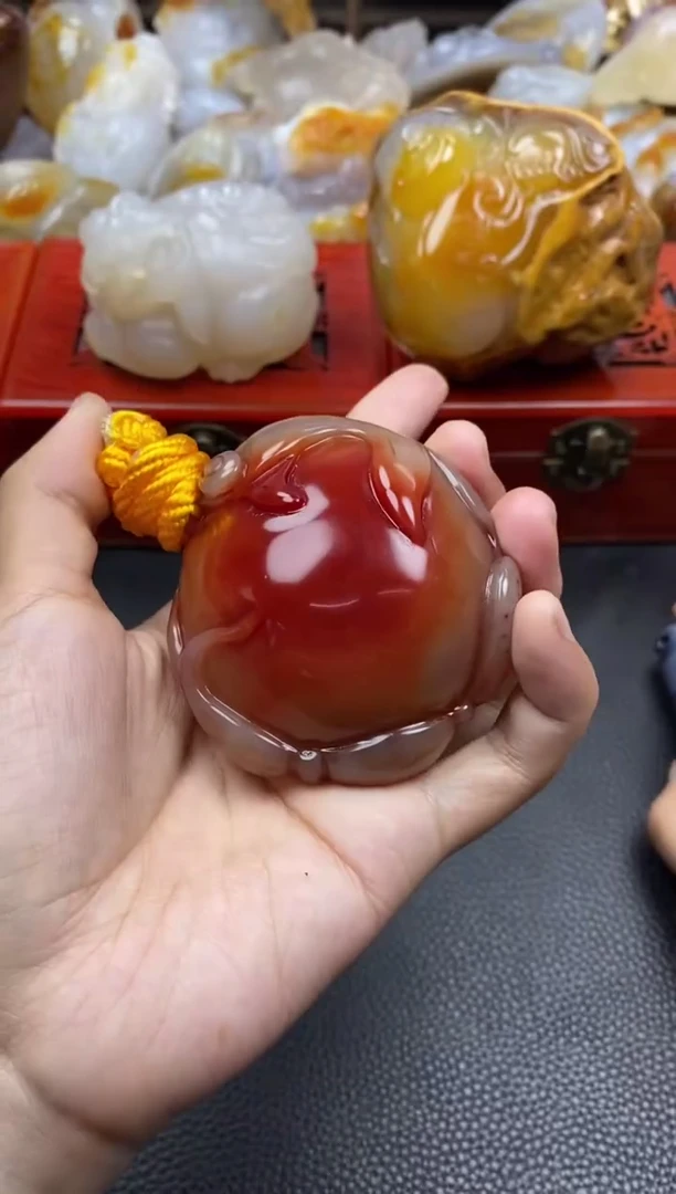 未镶嵌手把玛瑙/玉髓对***。00