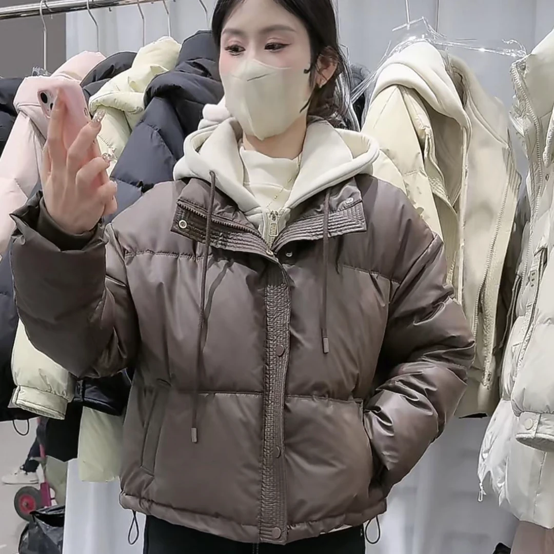 莎姐严选高品质连帽日韩系免洗面料显瘦外套937